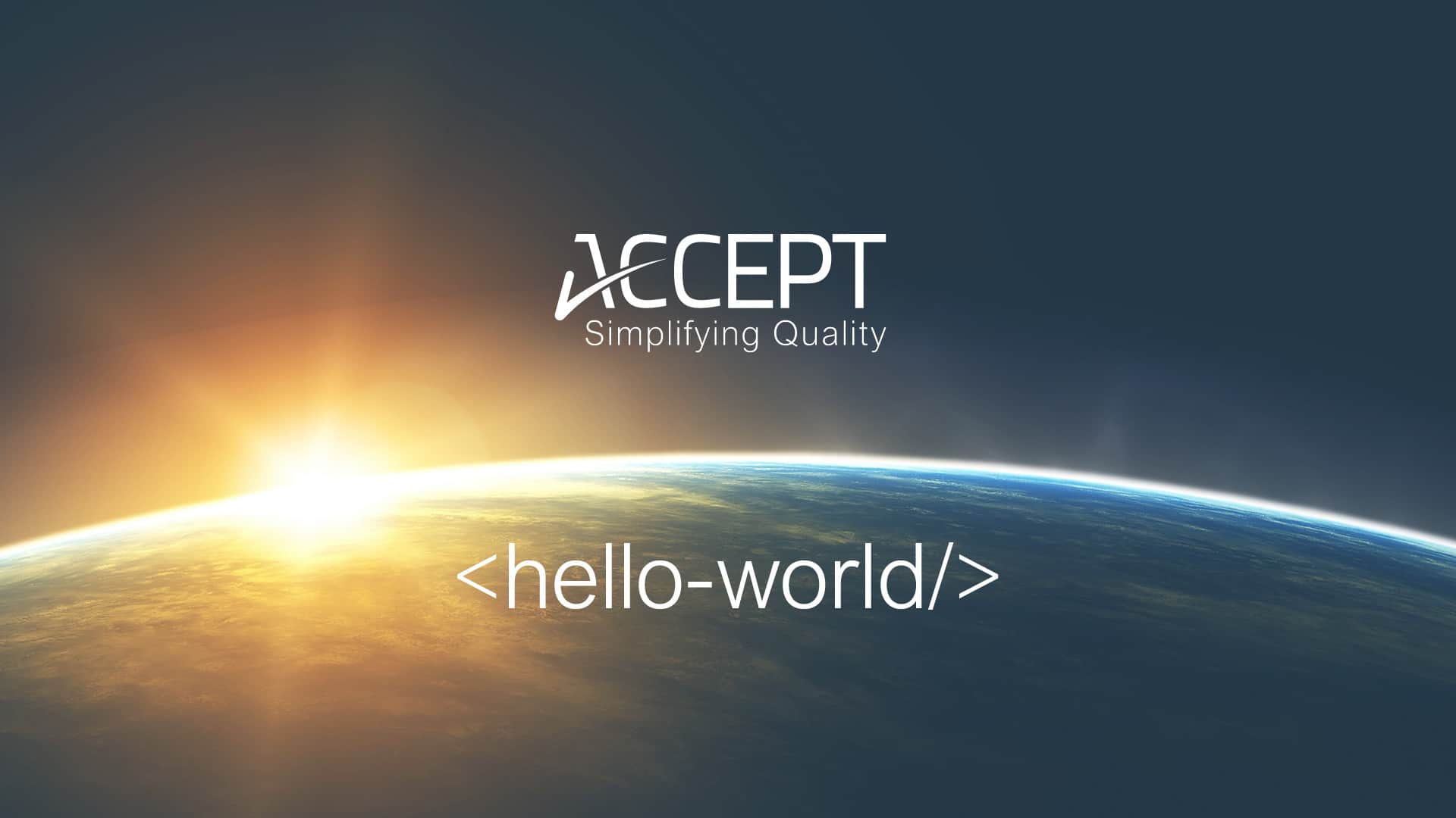 Hello World – Seja bem-vindo ao blog ACCEPT!