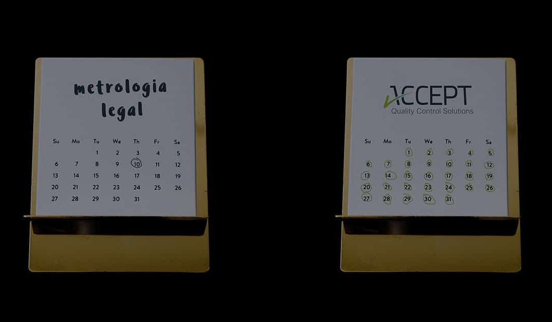 Metrologia Legal vs ACCEPT no controlo de pré-embalados