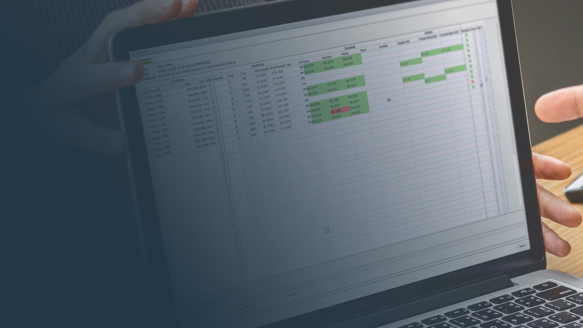 3 funcionalidades ACCEPT para simplificar o registo dos dados da Qualidade