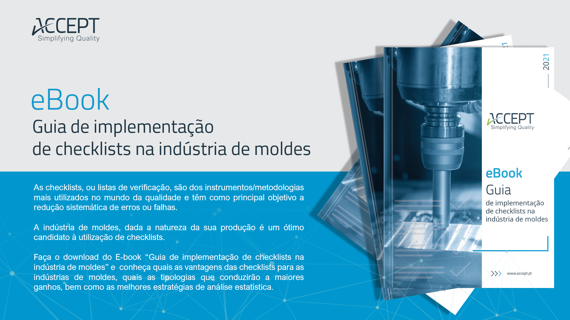 ebook Guia de implementação de checklists na indústria de moldes
