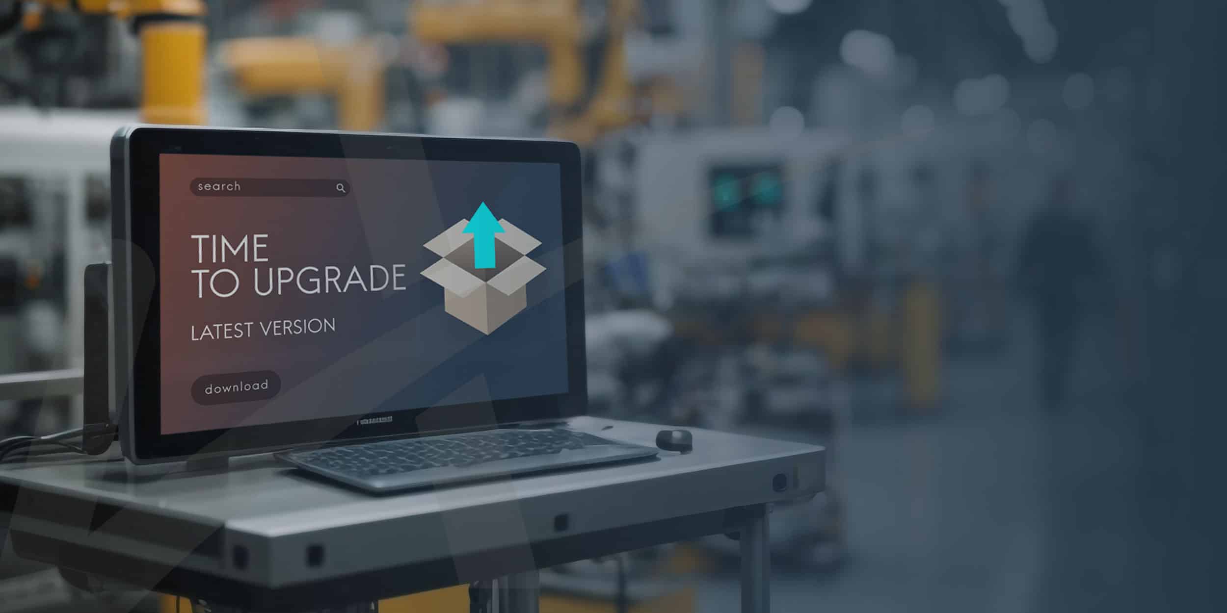Mantenha o seu software da qualidade atualizado