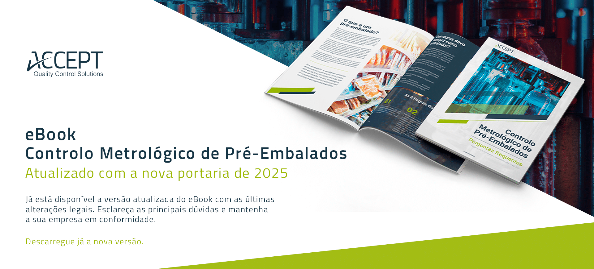 Ebook Controlo Metrológico Pré-embalados atualizado com a nova portaria 57/2025