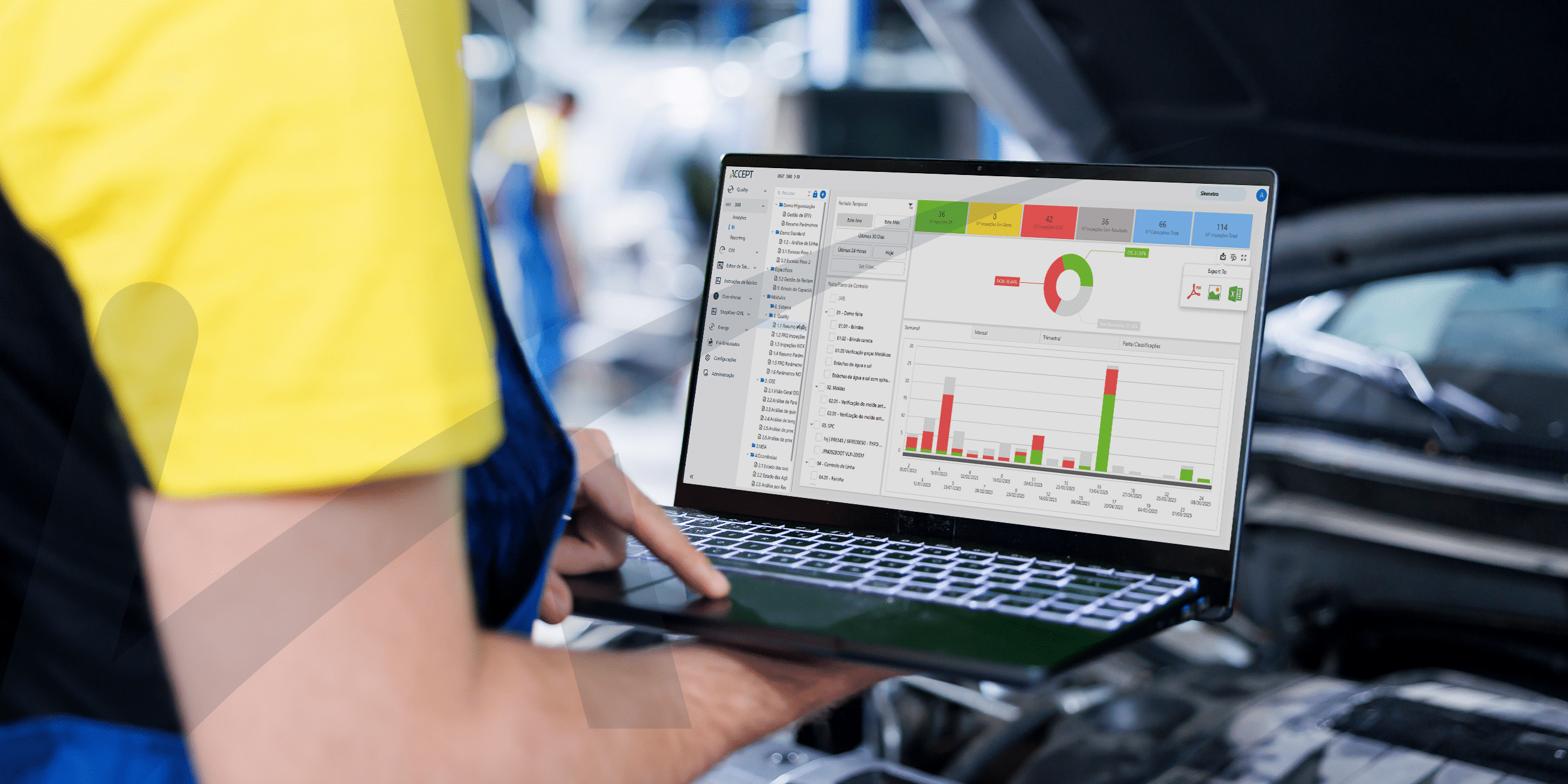 ACCEPT BI: dashboards à medida, sem depender de ferramentas externas