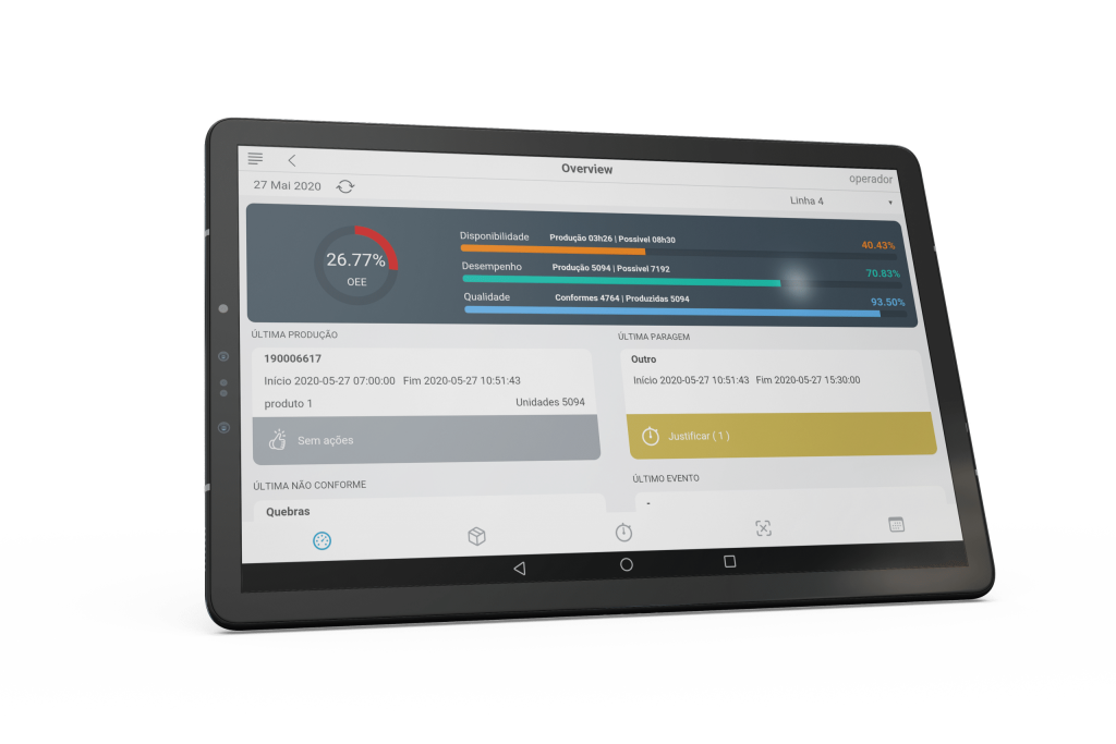 ACCEPT OEE - App Mobile
